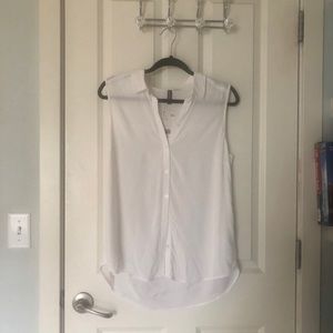 Button down tank top